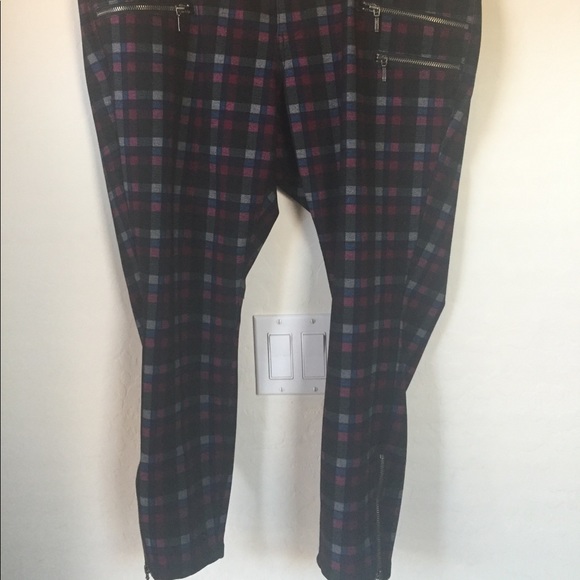 Torrid NWOT checked plaid pants - Picture 2 of 8